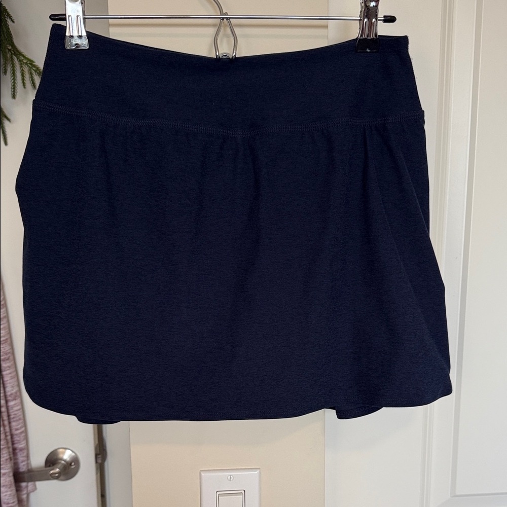 Beyond Yoga Dark Blue Mini Skirt